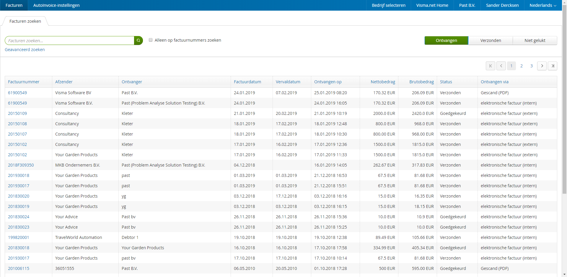 AutoInvoice_Facturen_ontvangen